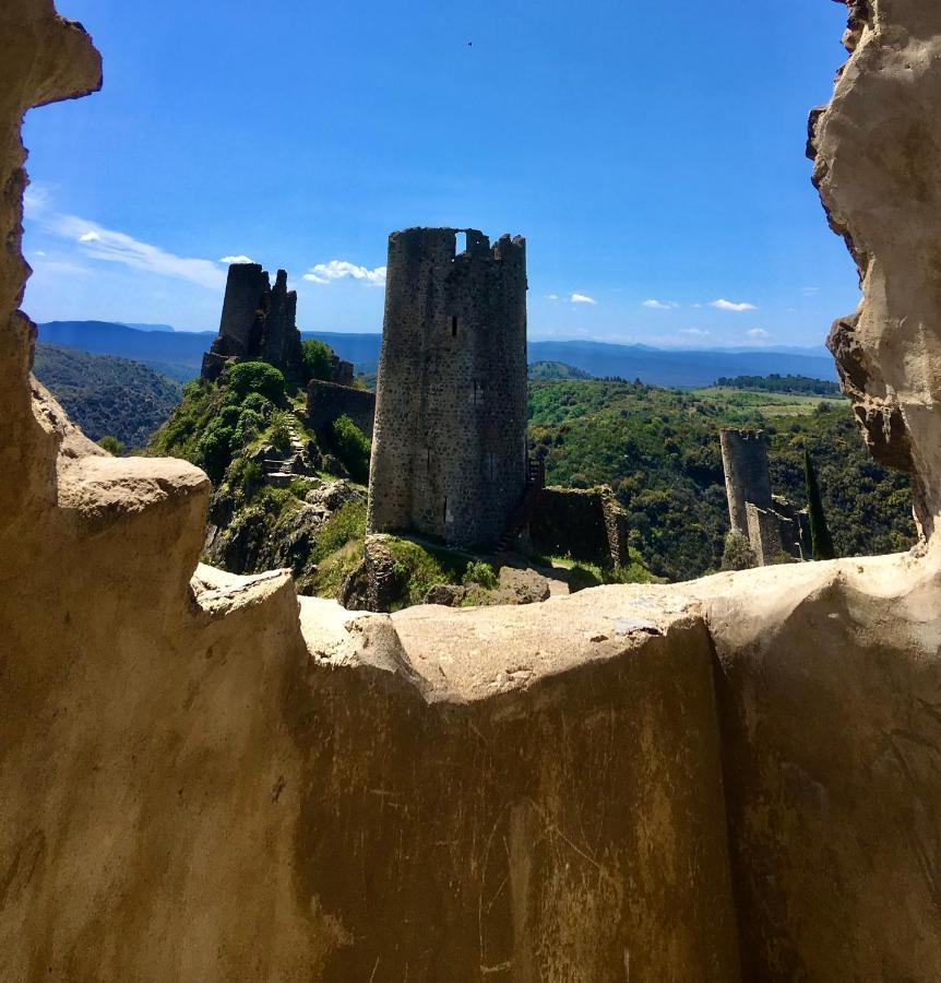 3 Star Surdespine Historic 4 Chateaux Lastours Air Conditioned Exterior foto